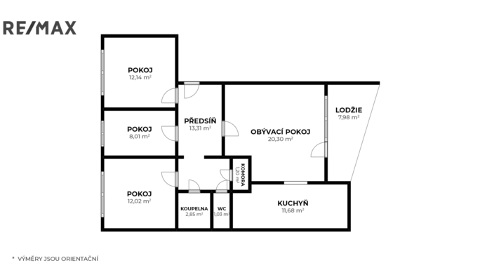 Prodej bytu 4+1, 82 m2, Brno - obrázek 3