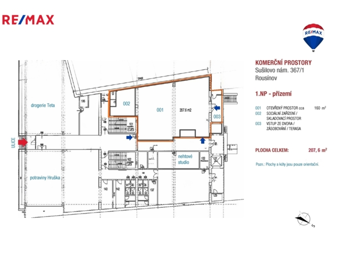 Pronájem obchodního prostoru, 208 m2, Rousínov - obrázek 10