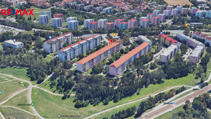 Pronájem bytu 2+kk, 42 m2, Brno Pronájem bytu 2+kk, 42 m2, Brno