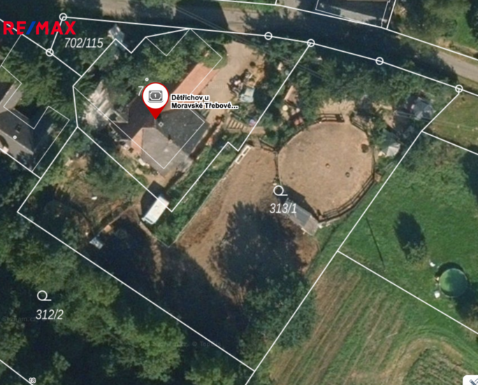 Prodej pozemku pro bydlení, 2494 m2, Dětřichov u Moravské Třebové