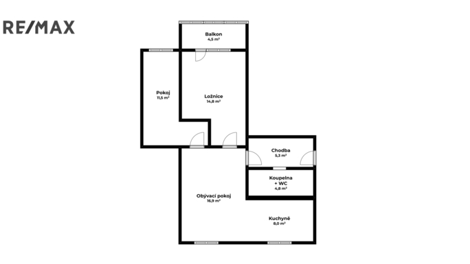 Prodej bytu 3+kk, 72 m2, Třebíč - obrázek 16