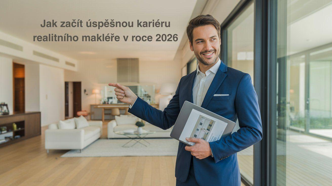 Jak začít úspěšnou kariéru realitního makléře v roce 2026: Kompletní průvodce pro budoucí profesionály