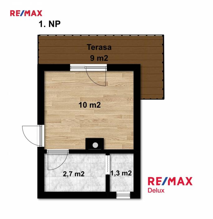 Chata 34 m2, pozemek 300 m2 - obrázek 13