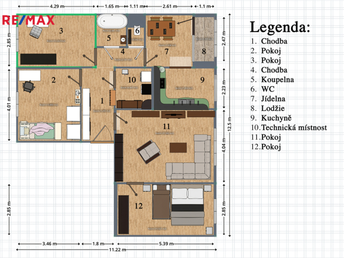 Prodej bytu 4+1, 97 m2, Olomouc - obrázek 23