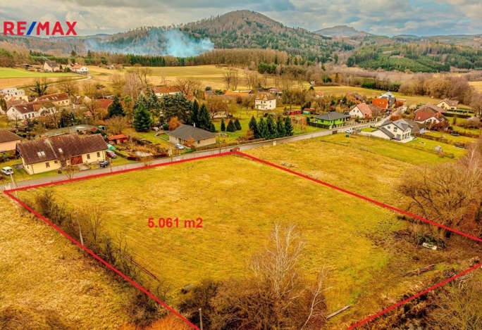 Prodej pozemku pro bydlení, 5061 m2, Václavice