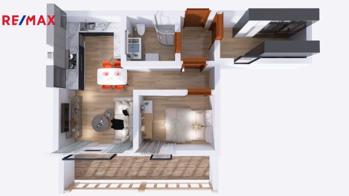 Prodej bytu 2+kk, 46 m2, Merklín - obrázek 18