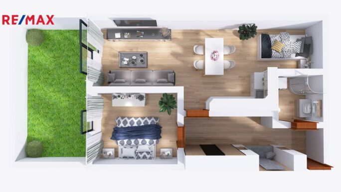 Prodej bytu 2+kk, 48 m2, Merklín - obrázek 13