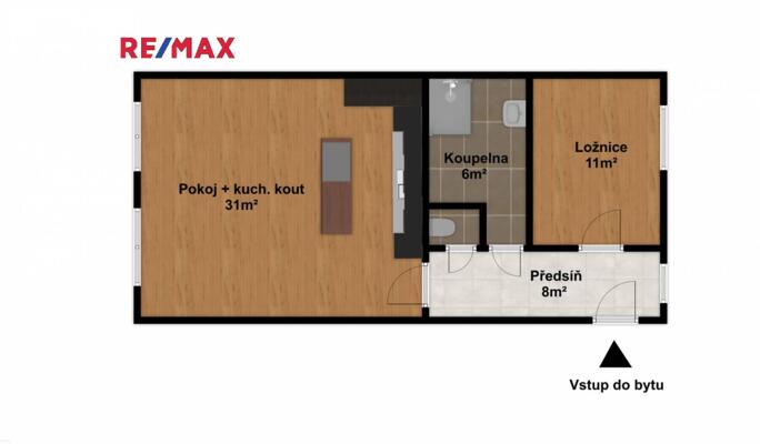 Prodej bytu 2+kk v centru Brna o celkové výměře 61 m2 - obrázek 2