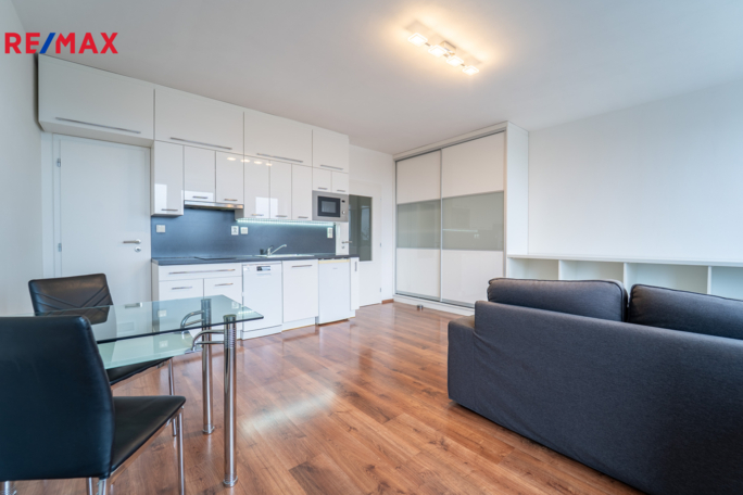 Pronájem bytu 1+kk, 33 m2, Velký Osek