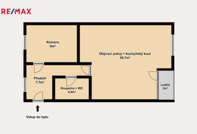 Prodej atypického bytu, 51,8 m2, Brno - obrázek 25