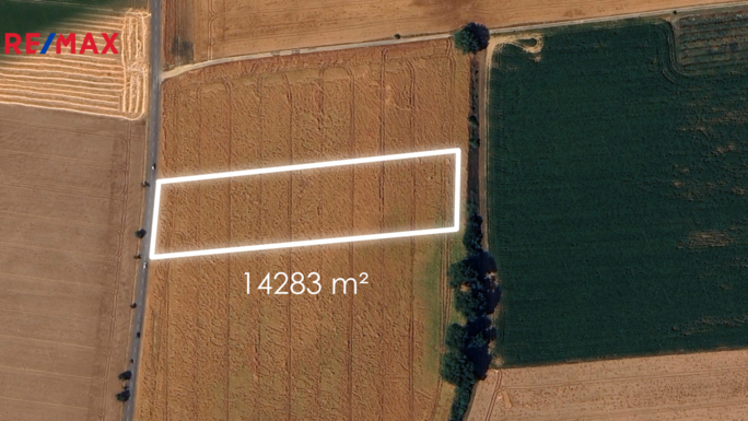 Prodej zemědělského pozemku, 14283 m2, Kostelec na Hané - obrázek 1