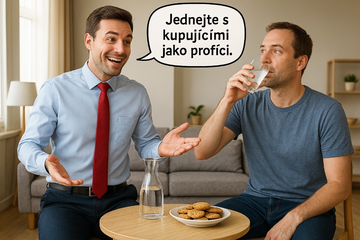 Jednejte s kupujícími nemovitosti jako profíci.