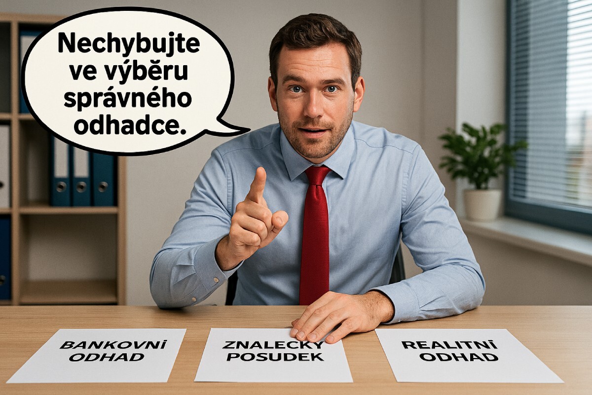 Nechybujte ve výběru správného odhadce ceny nemovitosti.