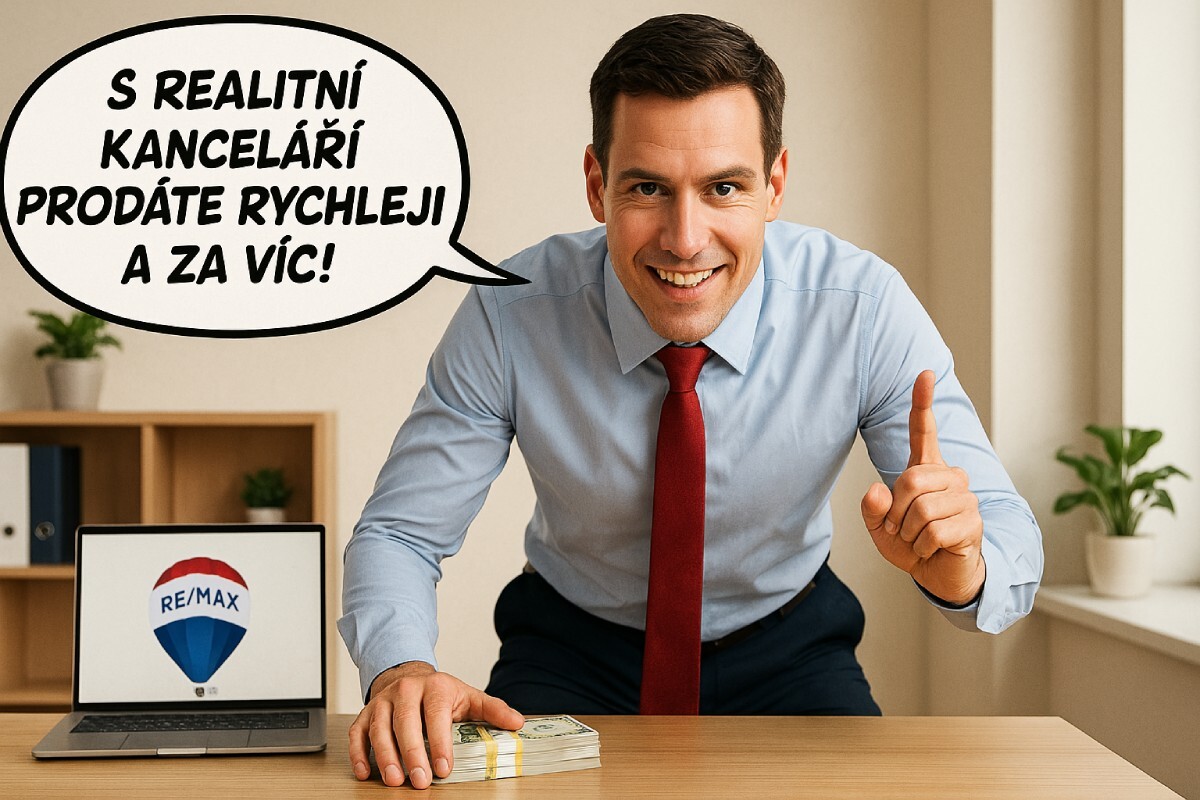 S realitní kanceláří prodáte nemovitost rychleji a za víc.