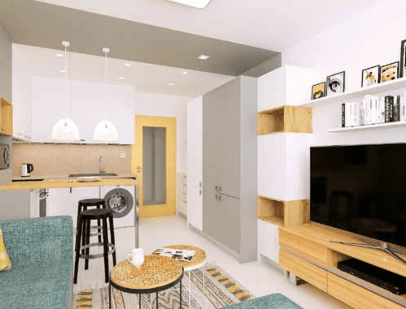 Jak projektovat a zařídit malý byt