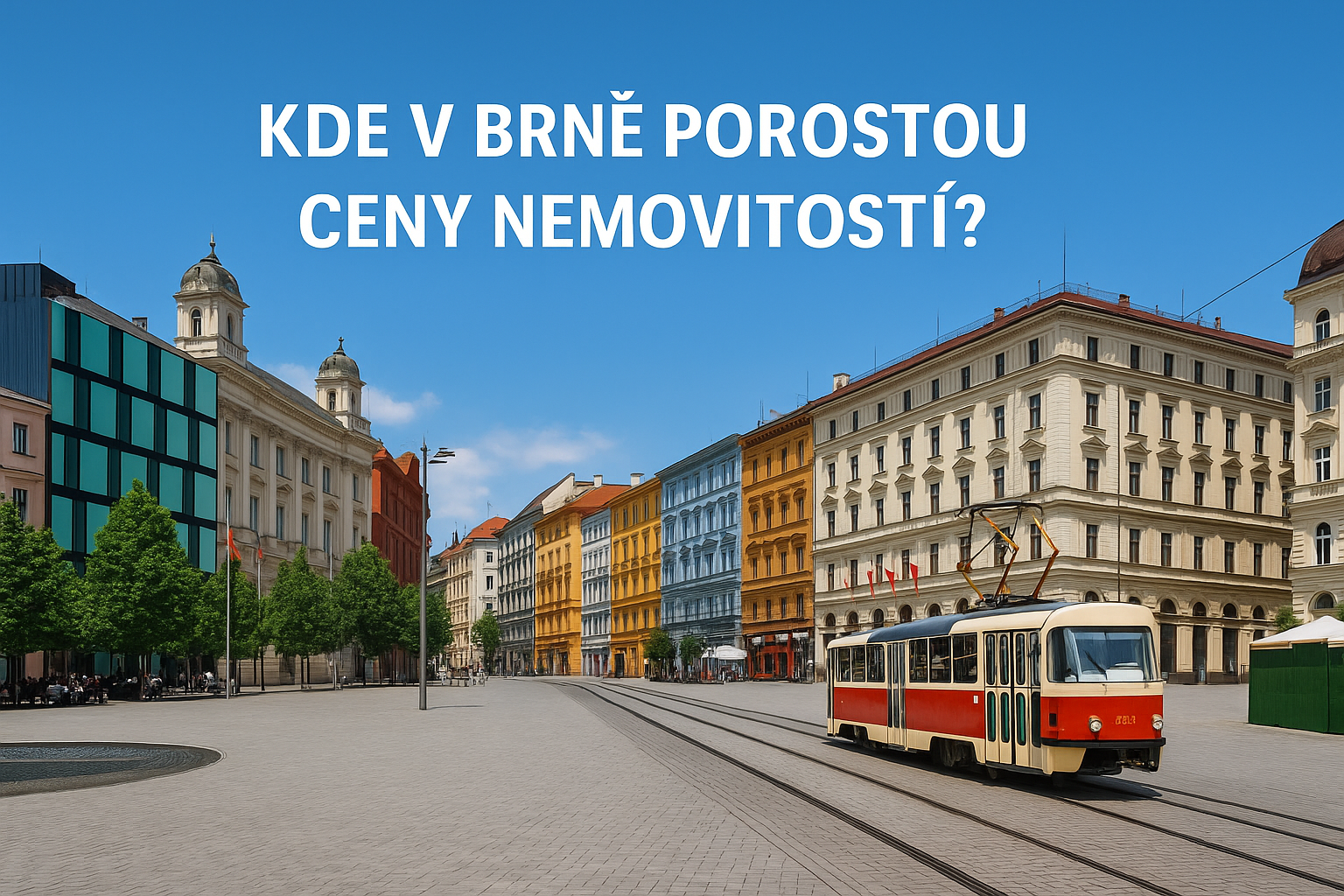 Kde vlivem nového územního plánu v Brně budou růst ceny nemovitostí