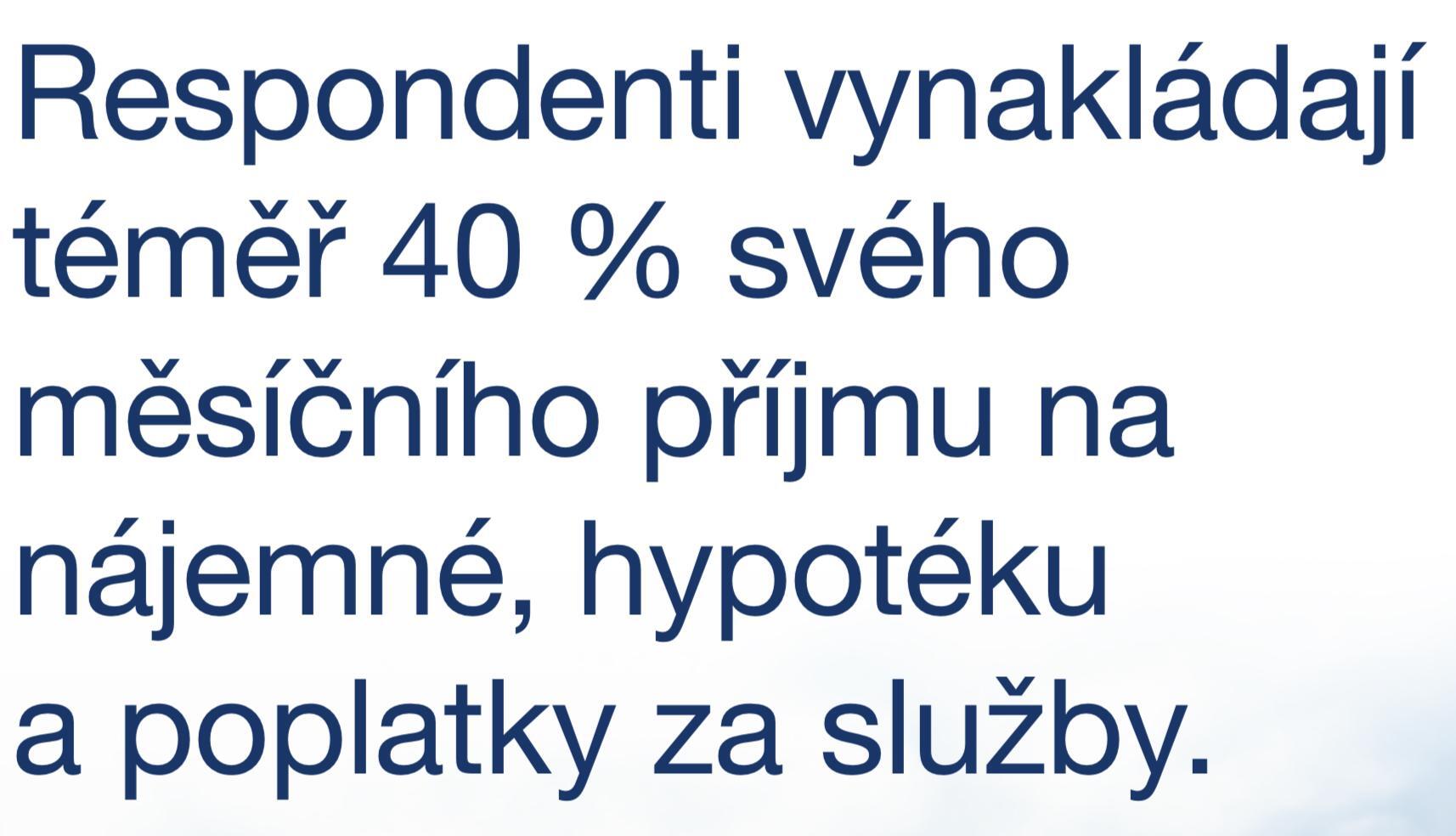 Náklady na bydlení