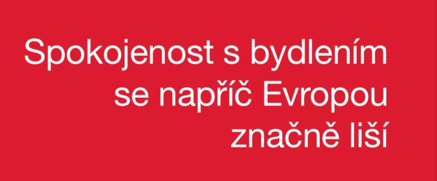 Úvod: Bydlení jako ekonomický a sociální barometr
