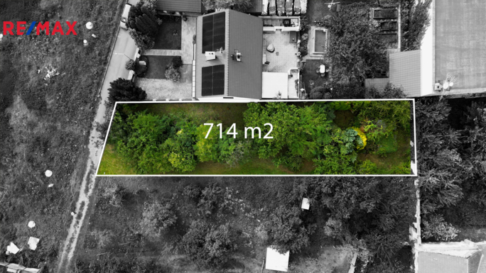 Prodej pozemku pro bydlení, 714 m2, Popovice