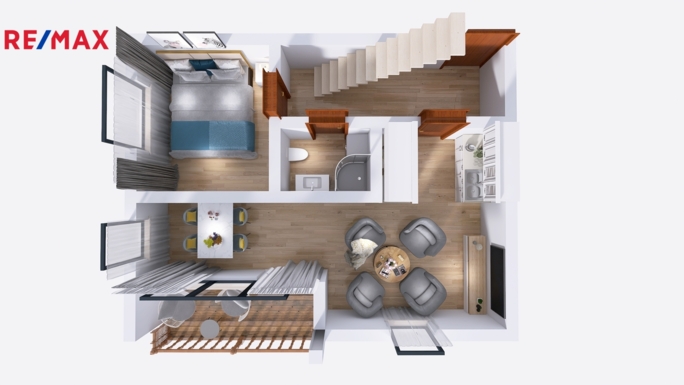 Prodej bytu 3+kk, 60,8 m2, Merklín - obrázek 17