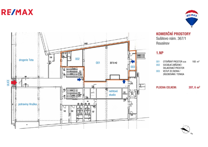 Pronájem obchodního prostoru, 208 m2, Rousínov - obrázek 10