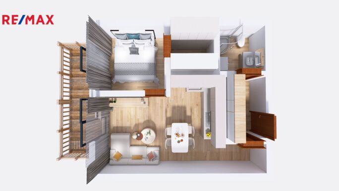 Prodej bytu 2+kk, 39 m2, Merklín - obrázek 15