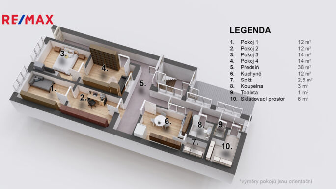 Prodej rodinného domu, 115 m2, Pohořelice - obrázek 23