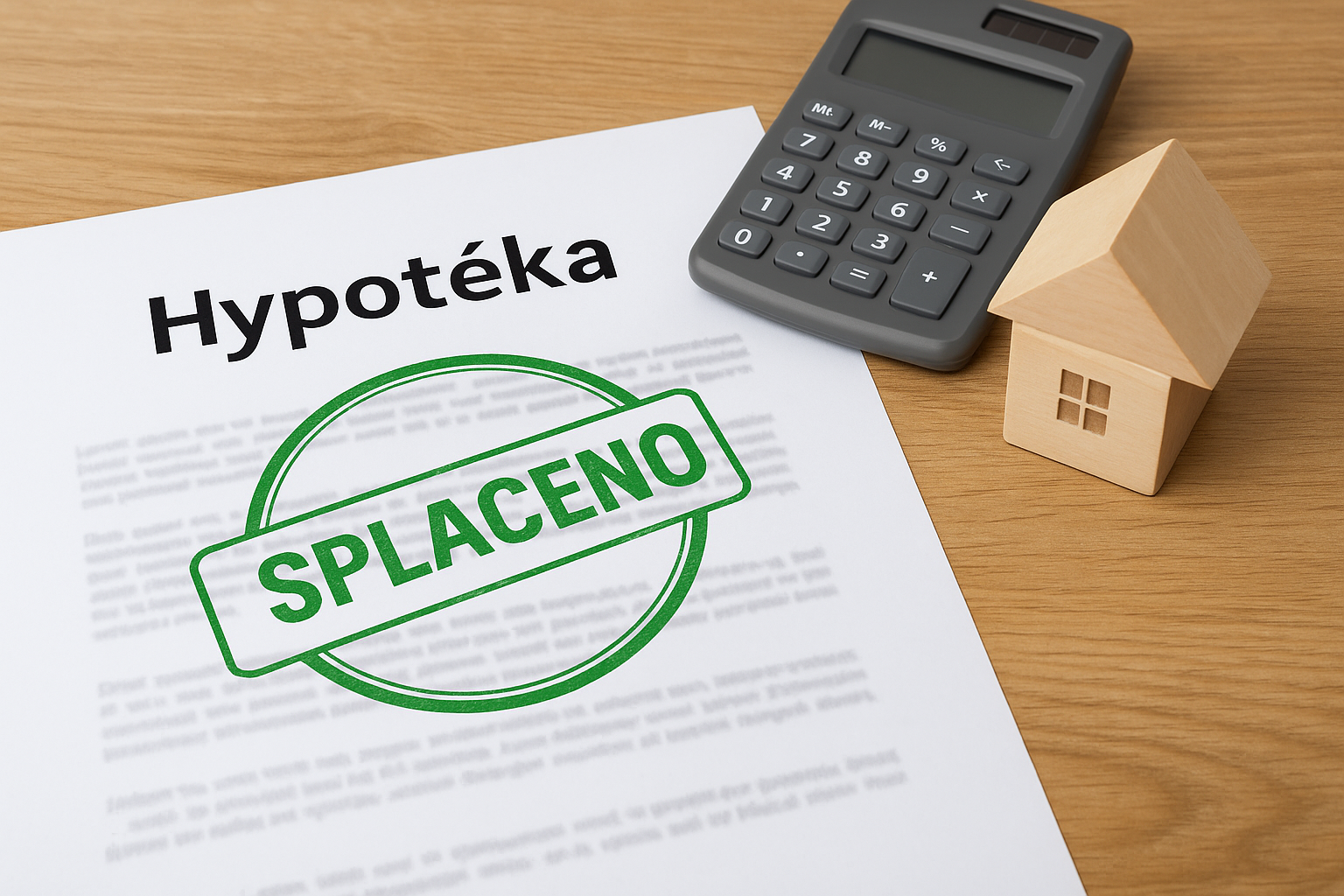 Zjistěte vše o předčasném splacení hypotéky bez sankce v roce 2025