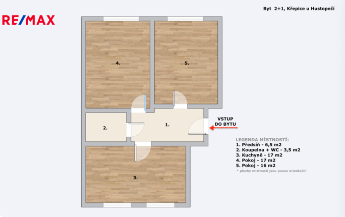 Prodej bytu 2+1, 60 m2, Křepice - obrázek 24