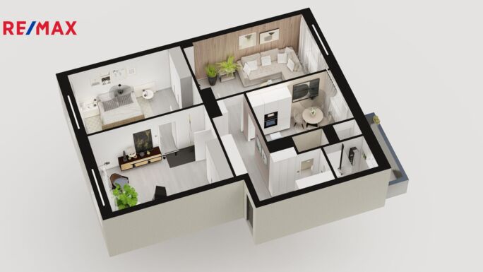 Prodej bytu 3+1, 75 m2, Želetice - obrázek 18