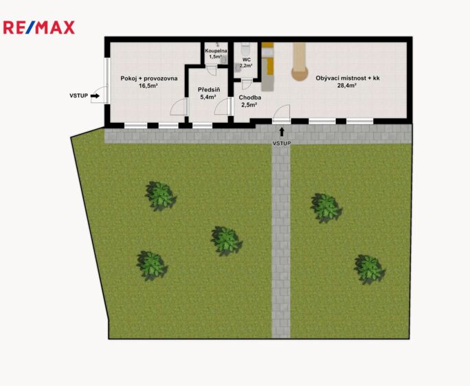 Pronájem obchodního prostoru, 56 m2, Oslavany - obrázek 16